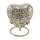 Antique Silver Oak Heart